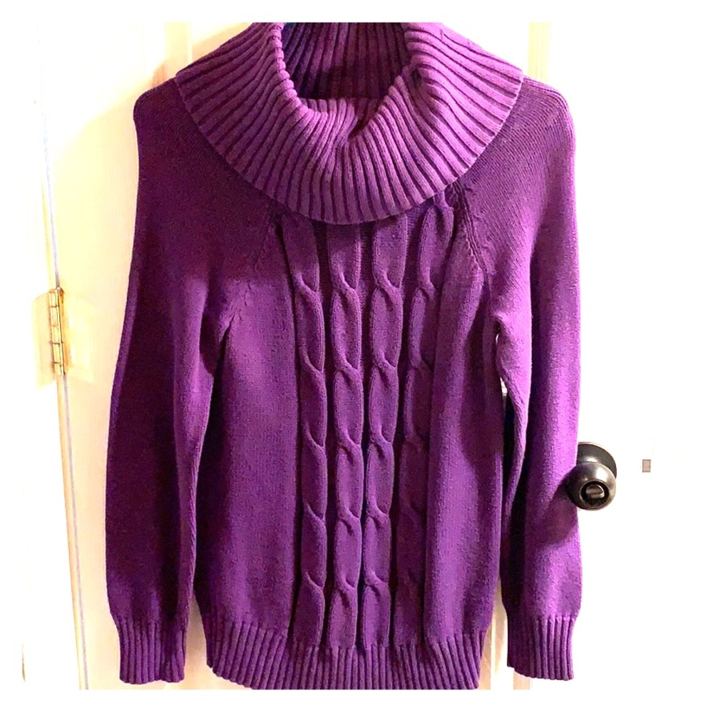 Beautiful royal purple sweater